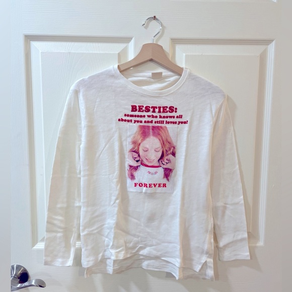 Zara “besties” Shirt - Picture 1 of 3